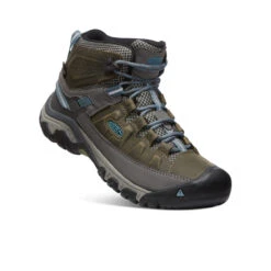 Keen Women's Targhee III Waterproof Mid | Magnet/Atlantic Blue -Shoe Boutique Shop 01496283d4fbca5815472c3a98188d0ff1b81950