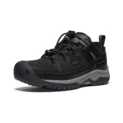 Keen Big Kids' Targhee Waterproof Shoe | Black/Steel Grey 10 Keen Big Kids' Targhee Waterproof Shoe | Black/Steel Grey -Shoe Boutique Shop 047953cc6bbda1e1c32d785997ac089876b37070