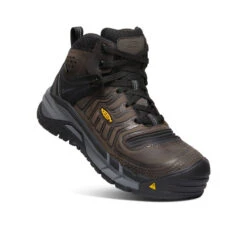Keen Men's Kansas City+ Waterproof Mid (Carbon-Fiber Toe) | Coffee Bean/Black -Shoe Boutique Shop 04e250e8057c13bbe32b7f7c9549baa356e0808e