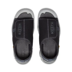 Keen Big Kids' Knotch River Open-Toe | Black/Steel Grey -Shoe Boutique Shop 0613842a85d1f5b62ba92b1438517e3adeed5084