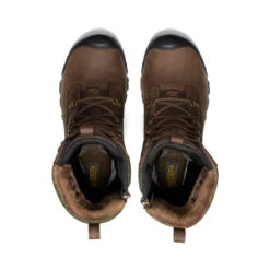 Keen Women's Greta Tall Waterproof Boot | Dark Earth/Green Plaid -Shoe Boutique Shop 0b8efe63f161839fe9aa5f90ee5e1d8fa346ffda