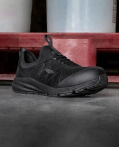 Keen Men's Vista Energy Shift ESD (Carbon-Fiber Toe) | Black/Black -Shoe Boutique Shop 1026371 PDP LeftImage