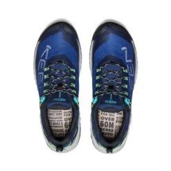 Keen Men's NXIS EVO Waterproof Shoe | Sky Captain/Green Flash -Shoe Boutique Shop 1056f0d89e130c406d1011e90a395589225a2d0a