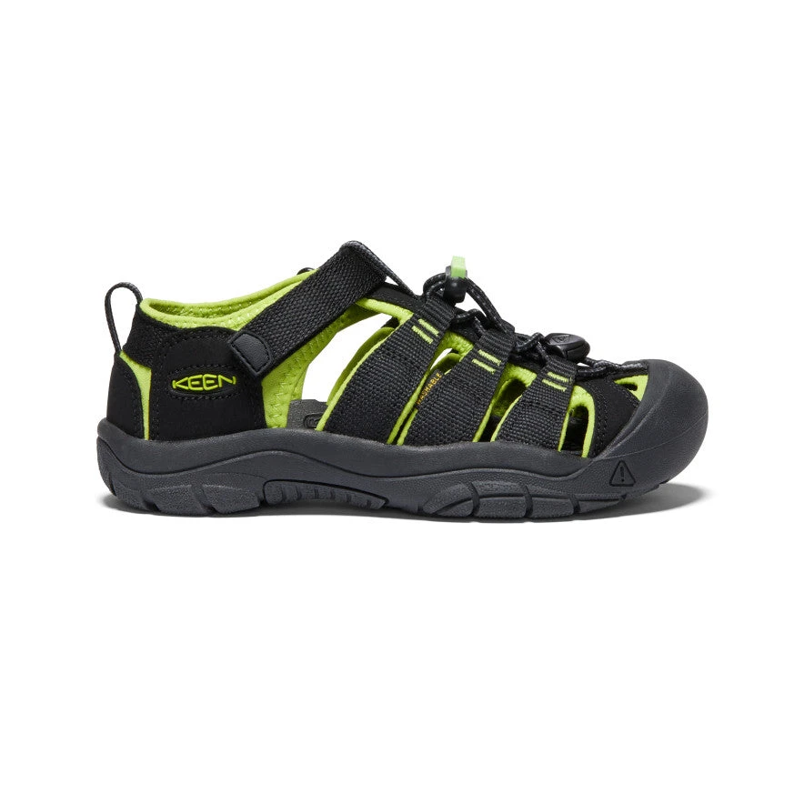 Keen Big Kids' Newport H2 | Black/Lime Green 1 Keen Big Kids' Newport H2 | Black/Lime Green