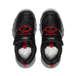 Keen Little Kids' Wanduro Waterproof Shoe | Black/Ribbon Red -Shoe Boutique Shop 1937339f1508bbef67d46a127f6d585a9d5fa135