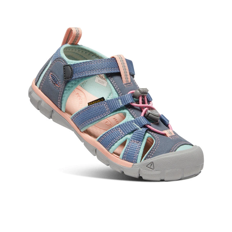 Keen Big Kids' Seacamp II CNX | Flint Stone/Ocean Wave 3 Keen Big Kids' Seacamp II CNX | Flint Stone/Ocean Wave - Image 3