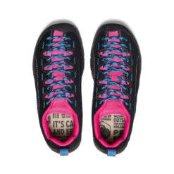 Keen Women's Jasper Suede Sneakers | Black/Jazzy -Shoe Boutique Shop 1dafefdf1941cc77d696317d5e6fa72a2d4b5711