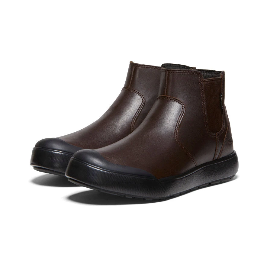 Keen Women's Elena Waterproof Chelsea | Bison/Black 2 Keen Women's Elena Waterproof Chelsea | Bison/Black - Image 2