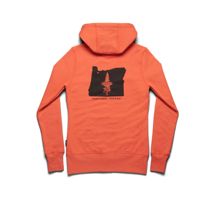 Keen Women's PNW Hoodie | Burnt Ochre 2 Keen Women's PNW Hoodie | Burnt Ochre - Image 2