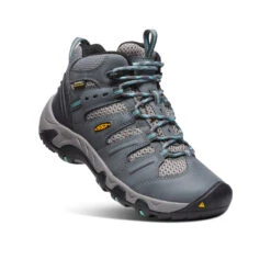 Keen Women's Koven Waterproof Boot | Steel Grey/Wasabi -Shoe Boutique Shop 2617c571a66e796aad13d8faeb98775f0134f3c2