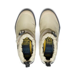 Keen Women's Hoodromeo Waterproof Slip-On Boot | Boulder/Black -Shoe Boutique Shop 264310324339d1bb835b48488c54d80fec8c2b1b