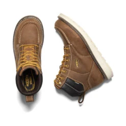 Keen Men's Cincinnati 6" Waterproof Boot (Soft Toe) | Belgian/Sandshell -Shoe Boutique Shop 2767425b0b5e68029cc4eaf8ef02f607e45e4e2d