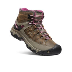 Keen Women's Targhee III Waterproof Mid | Weiss/Boysenberry -Shoe Boutique Shop 2eab8dd4e4d59d04ca6183960b13801434fd3f8b
