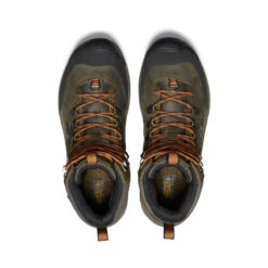 Keen Men's Revel IV Polar Waterproof Boot | Dark Olive/Marmalade -Shoe Boutique Shop 2f91bfd2610dd7a690f2c8341bc7ef9169677530