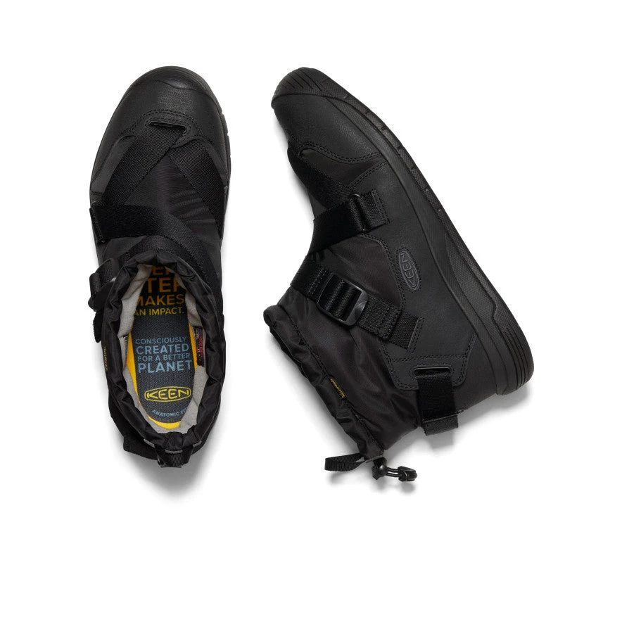 Keen Men's Hoodzerra Waterproof Boot | Black/Black 4 Keen Men's Hoodzerra Waterproof Boot | Black/Black - Image 4