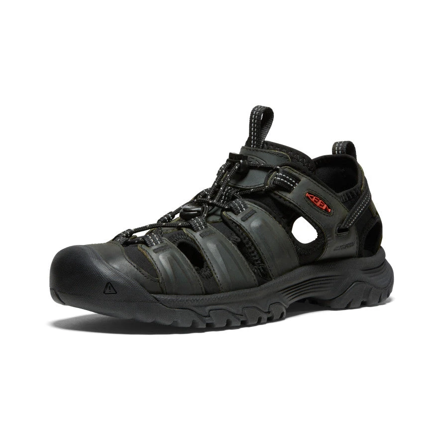 Keen Men's Targhee III Sandal | Grey/Black 3 Keen Men's Targhee III Sandal | Grey/Black - Image 3