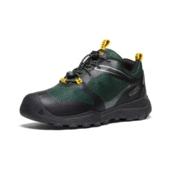 Keen Big Kids' Wanduro Waterproof Shoe | Black/Greener Pastures -Shoe Boutique Shop 3a0661c2fbc1492499850e17d9f3daa01fb9df1c