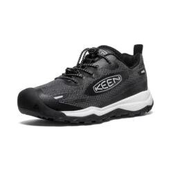 Keen Big Kids' Wanduro Speed Hiking Shoe | Black/Vapor -Shoe Boutique Shop 3c922982cd194c0c70ecf0c70e86690b27c8e246
