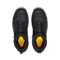 Keen Men's Reno KBF Waterproof Mid (Soft Toe) | Black/Black -Shoe Boutique Shop 3cd98317bb84701dc5821fa677c9b3080c50ea91