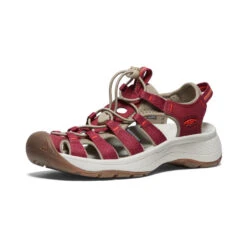 Keen Women's Astoria West Sandal | Merlot/Scarlet Ibis -Shoe Boutique Shop 3d113a1a6c684fa36843d78ec56dc458570bf0d5