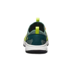 Keen Big Kids' Motozoa Sneaker | Sea Moss/Scarlet Ibis -Shoe Boutique Shop 3dfea6fcfdc32bf3cbdd1594d66c39165b2369ea