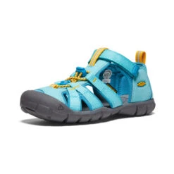 Keen Big Kids' Seacamp II CNX | Ipanema/Fjord Blue -Shoe Boutique Shop 3ebe7228c12b55028d8d33aab04333aab737cbee