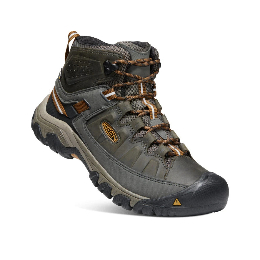 Keen Men's Targhee III Waterproof Mid Wide | Black Olive/Golden Brown 3 Keen Men's Targhee III Waterproof Mid Wide | Black Olive/Golden Brown - Image 3