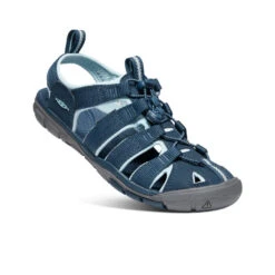 Keen Women's Clearwater CNX | Navy/Blue Glow -Shoe Boutique Shop 3f50b2a2bdff8c00f58041aa26b855a50b6ba503