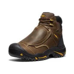 Keen Men's Mt Vernon 6" MET Waterproof Boot (Steel Toe) | Cascade Brown -Shoe Boutique Shop 41ea674ed6a470a7f84b421e664dbcccaf6756e0