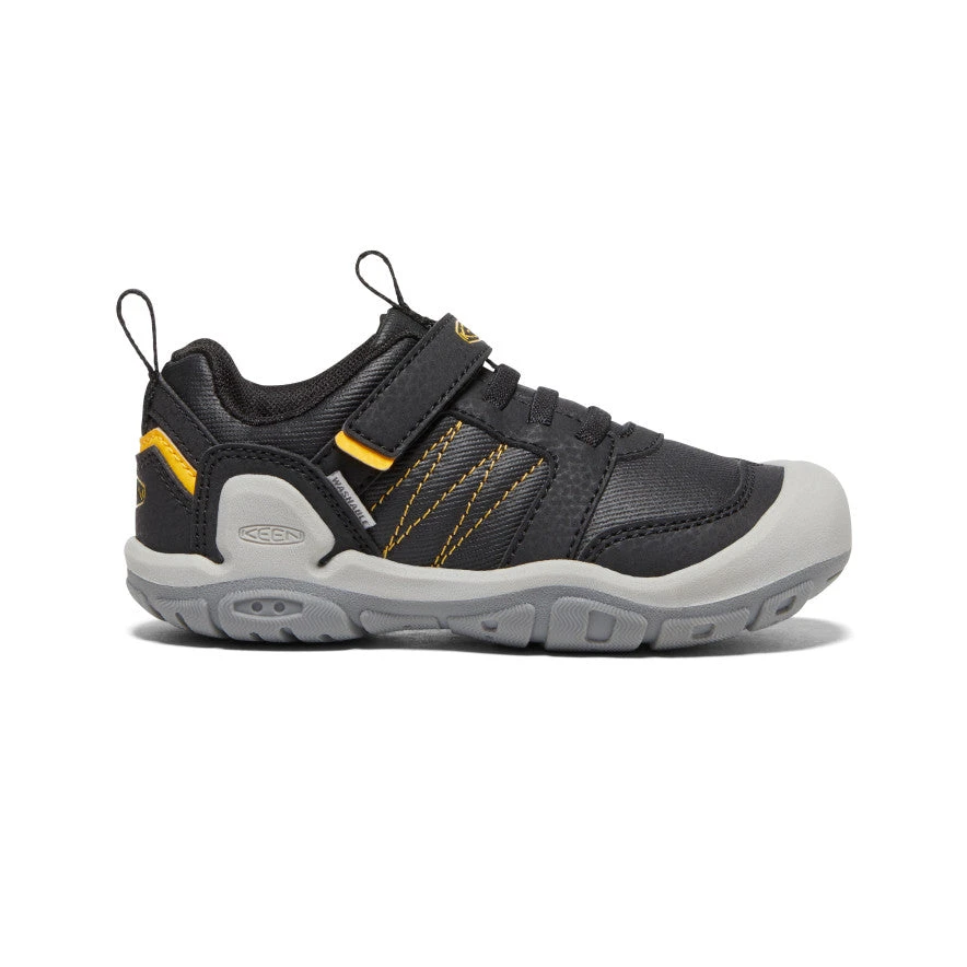 Little Kids' Knotch Peak Sneaker | Black/KEEN Yellow 1 Little Kids' Knotch Peak Sneaker | Black/KEEN Yellow