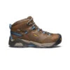 Keen Men's Detroit XT Waterproof Boot (Steel Toe) | Cascade Brown/Orion Blue
