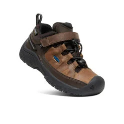 Keen Little Kids' Targhee Waterproof Shoe | Coffee Bean/Bison -Shoe Boutique Shop 44b752e9a2eec49e18a643e42a85728c06449fc9