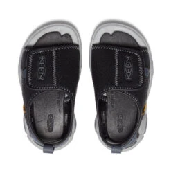 Keen Toddlers' Knotch River Open-Toe | Black/Steel Grey -Shoe Boutique Shop 4736404df34677a020c01ca384681d40b5a394ab