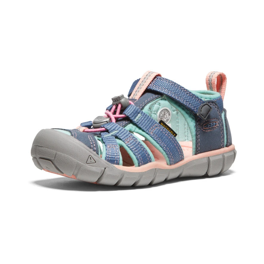 Keen Little Kids' Seacamp II CNX | Flint Stone/Ocean Wave 3 Keen Little Kids' Seacamp II CNX | Flint Stone/Ocean Wave - Image 3