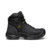 Keen Men's Mt Vernon 6" Waterproof Boot (Steel Toe) | Black