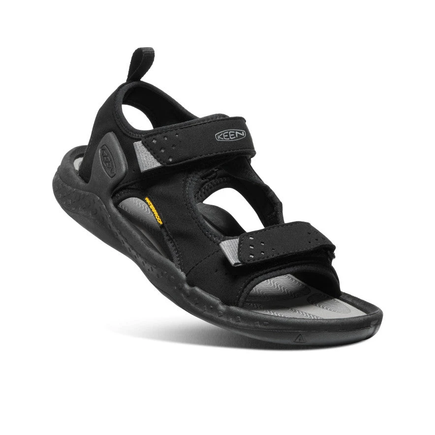 Keen Men's Drift Creek Two-Strap Sandal | Black/Steel Grey 3 Keen Men's Drift Creek Two-Strap Sandal | Black/Steel Grey - Image 3