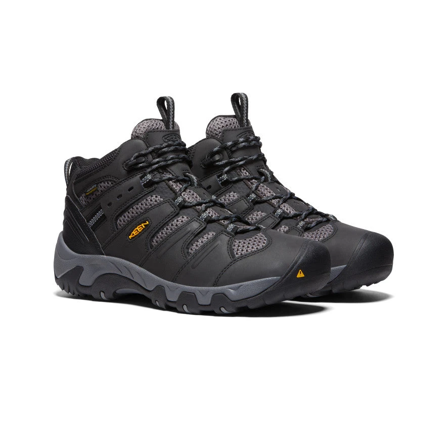 Keen Men's Koven Waterproof Boot | Black/Steel Grey 2 Keen Men's Koven Waterproof Boot | Black/Steel Grey - Image 2