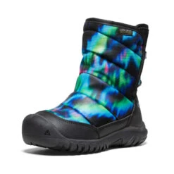 Keen Little Kids' Puffrider Waterproof Winter Boot | Northern Lights/Black -Shoe Boutique Shop 4d78882741dbd9ed9a4dedec9a6db773fb97aacc