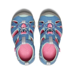 Keen Little Kids' Seacamp II CNX | Coronet Blue/Hot Pink -Shoe Boutique Shop 503617c976f2ac8d9277ccb9ca5f2b0fab46f394