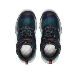 Keen Little Kids' Wanduro Waterproof Boot | Sky Captain/Sea Moss -Shoe Boutique Shop 5074a293487269c0d66fda6a6d054605dbfc3620