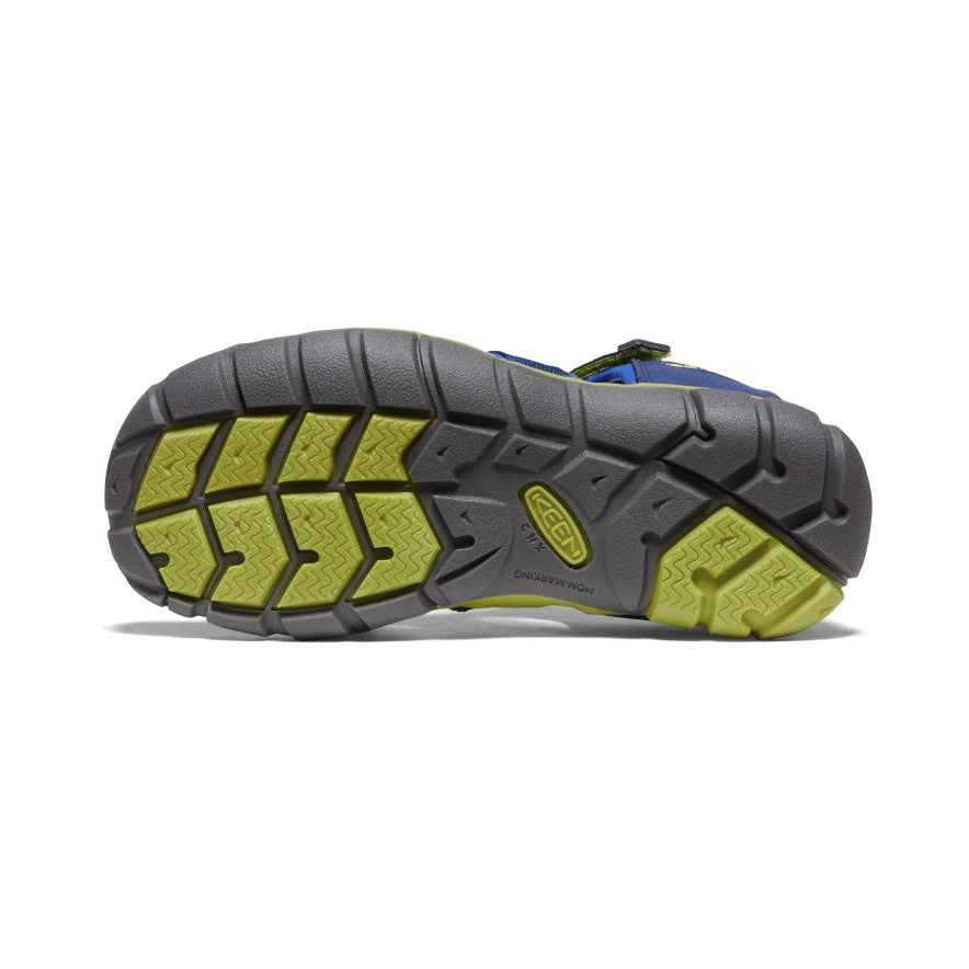 Keen Big Kids' Seacamp II CNX | Blue Depths/Chartreuse 6 Keen Big Kids' Seacamp II CNX | Blue Depths/Chartreuse - Image 6
