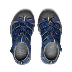 Keen Big Kids' Newport H2 | Blue Depths/Gargoyle -Shoe Boutique Shop 5152cb15ce92f673de7e06f6d9a3a74ec59ef024