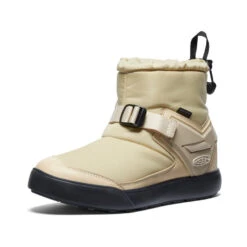 Keen Women's Hoodromeo Waterproof Slip-On Boot | Boulder/Black -Shoe Boutique Shop 553a204e5a34d6b19d06ad10ac0e86fef0cfa411