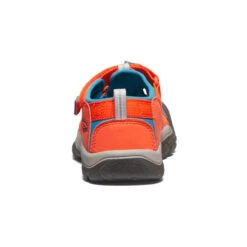 Keen Big Kids' Newport H2 | Safety Orange/Fjord Blue -Shoe Boutique Shop 568d305a7fbbfbae4f267d2f1a2742b73a6e72a0