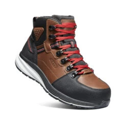 Keen Men's Red Hook Waterproof Boot (Carbon-Fiber Toe) | Tobacco/Black -Shoe Boutique Shop 578a3fd9a9464b9050178eae14d277cb3aaf708a