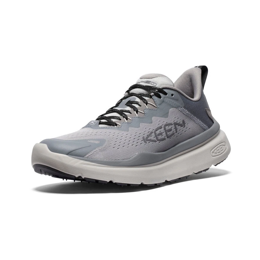 Keen Men's WK450 Walking Shoe | Alloy/Steel Grey 3 Keen Men's WK450 Walking Shoe | Alloy/Steel Grey - Image 3