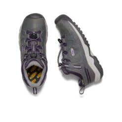 Keen Big Kids' Targhee Waterproof Shoe | Magnet/Tillandsia Purple -Shoe Boutique Shop 62709dedc860618a7ff629193c477253c965a2c4