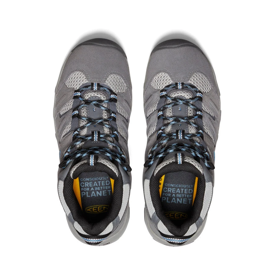 Keen Women's Headout Waterproof Hiking Boot | Steel Grey/Blue Heaven 4 Keen Women's Headout Waterproof Hiking Boot | Steel Grey/Blue Heaven - Image 4