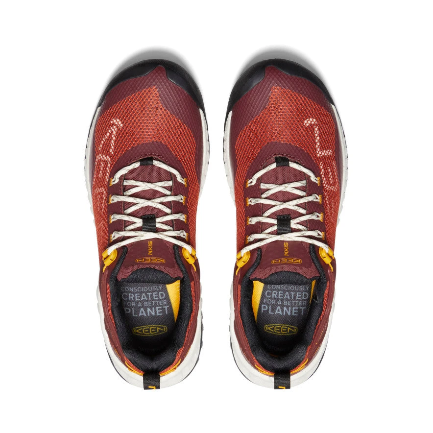 Keen Women's NXIS EVO Waterproof Shoe | Baked Clay/Golden Yellow 4 Keen Women's NXIS EVO Waterproof Shoe | Baked Clay/Golden Yellow - Image 4