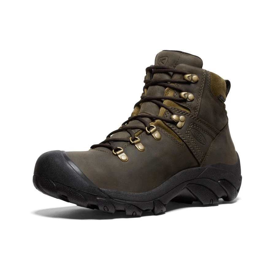 Keen Men's Pyrenees Waterproof Hiking Boot | Mulch/Military Olive 3 Keen Men's Pyrenees Waterproof Hiking Boot | Mulch/Military Olive - Image 3